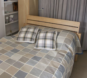 Photograph of sleeping area